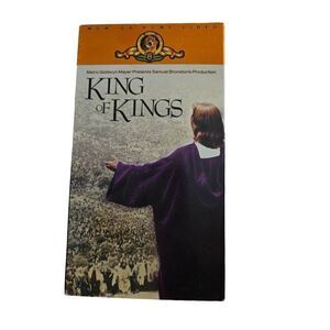 MGM King OF Kings VHS